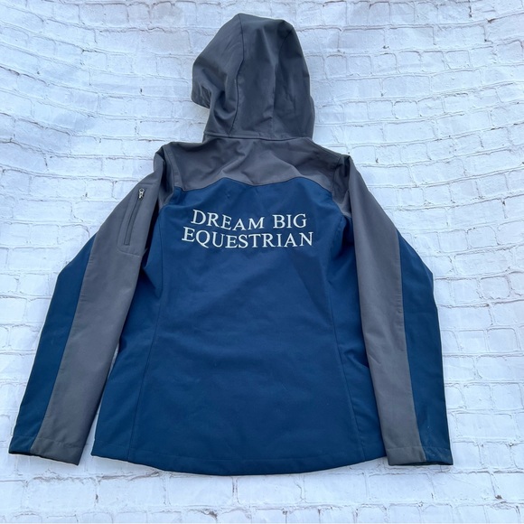 Ladies Custom embroidered zippered jacket (size Small) - Picture 4 of 16